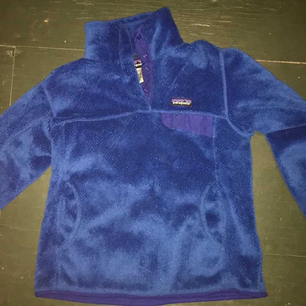 Blue Patagonia Fleece
